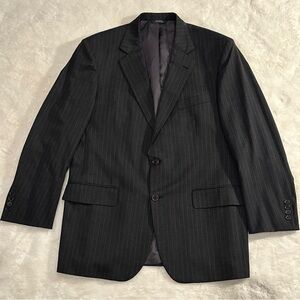 Brooks Brothers‎ Blazer Mens 42R Black/Charcoal Suit Jacket Sports Coat